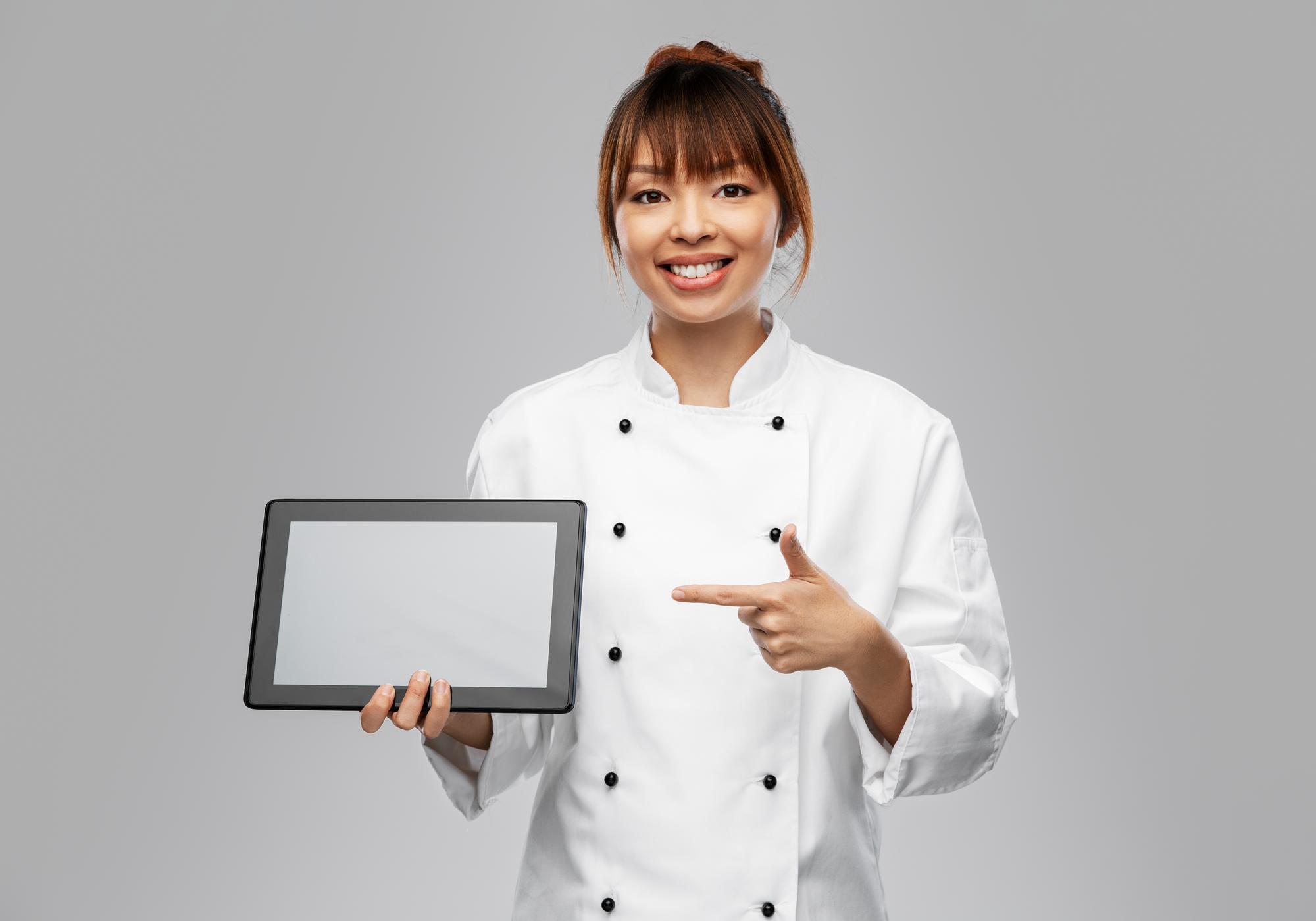 Consultation session with chef and student